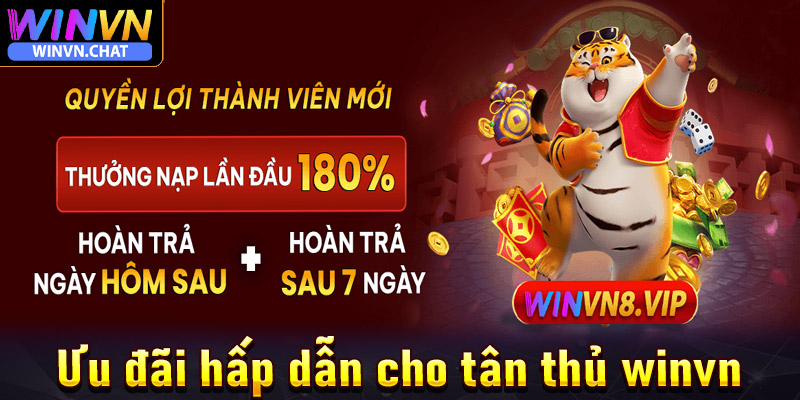 Khám phá những ưu đãi hấp dẫn dành cho người chơi tại Winvn