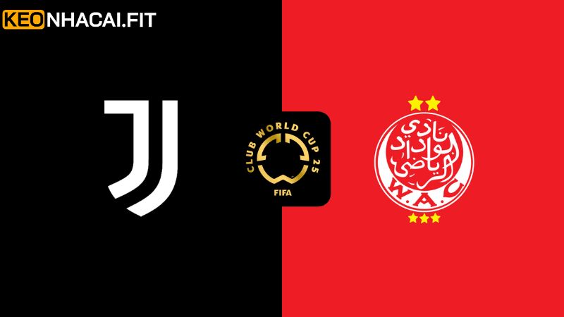 Soi Kèo Juventus Vs Wydad Casablanca Lúc 23h00, Ngày 22/6