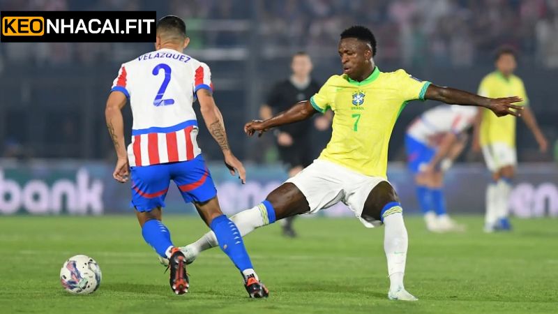 Brazil Vs Paraguay - Trận Cầu 07h45, Ngày 11/6 Cùng Keonhacai 4 Đặt tiền ngay vào kèo 1 bàn hiệp 1 Brazil vs Paraguay