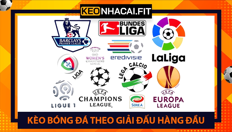 Kèo bóng đá trực tuyến theo giải đấu hàng đầu 2026