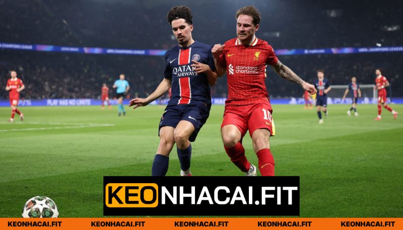 Tần suất thi đấu giữa Liverpool vs Paris Saint Germain